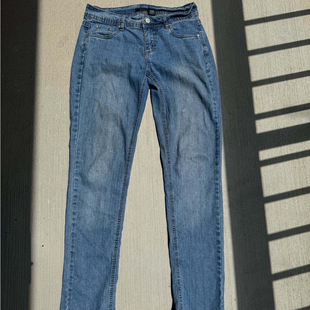 Roz & Ali Light Blue Skinny Jeans